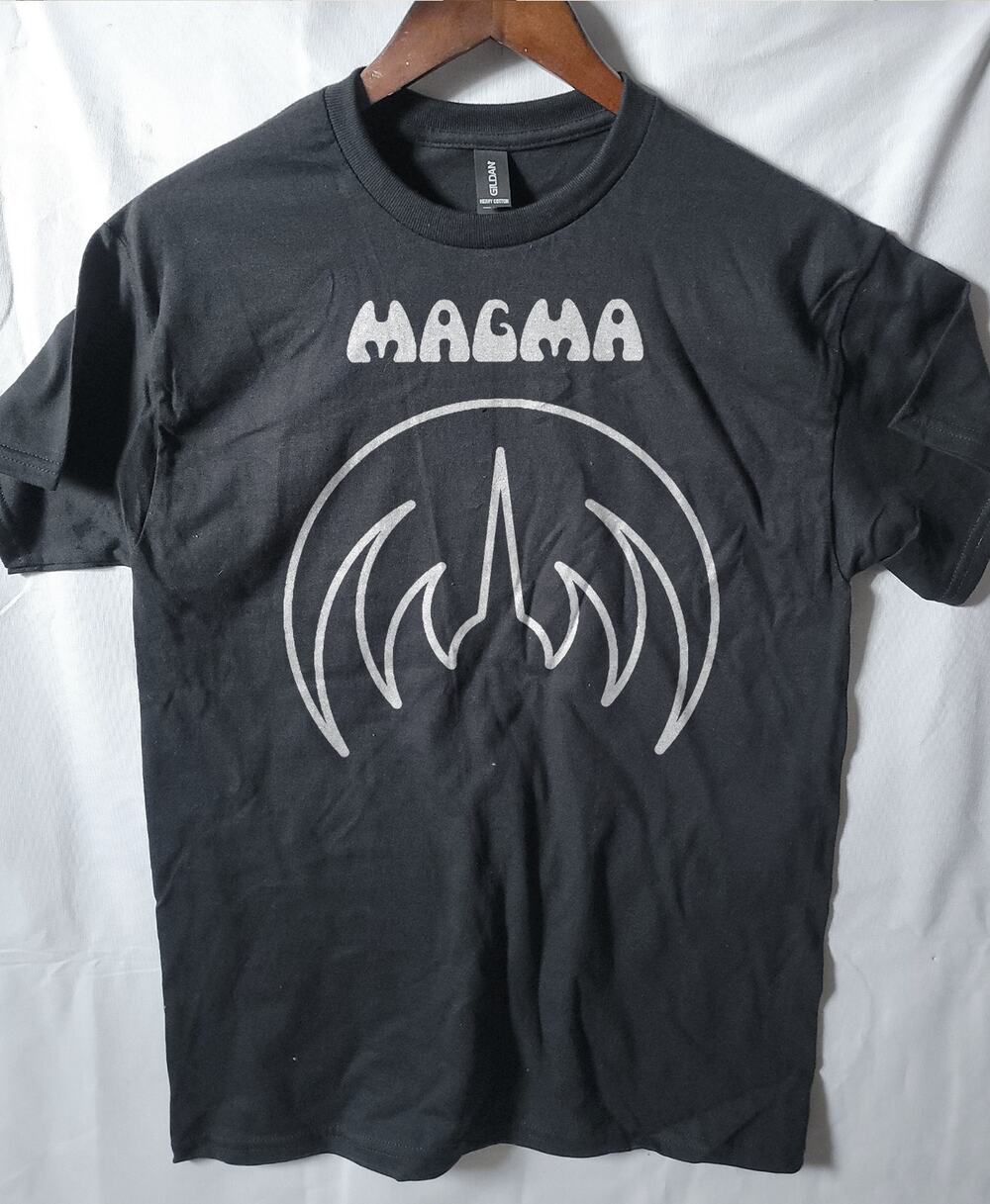 Magma    band t shirt  Size Large Black